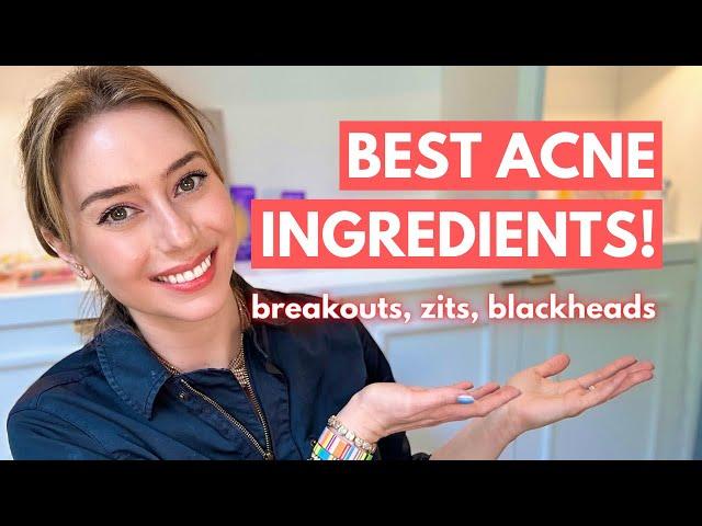 Top 5 Ingredients for Acne, Breakouts, Blackheads, Oily Skin! | Dr. Shereene Idriss