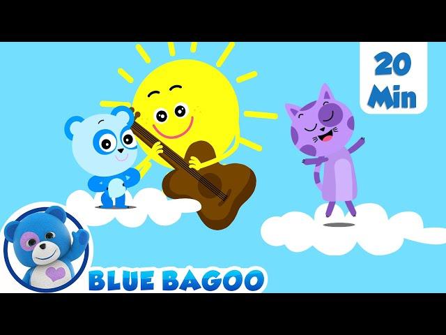 Dancing Makes You Happy and More | Compilation on Blue Bagoo - English Kids Songs & Nursery Rhymes