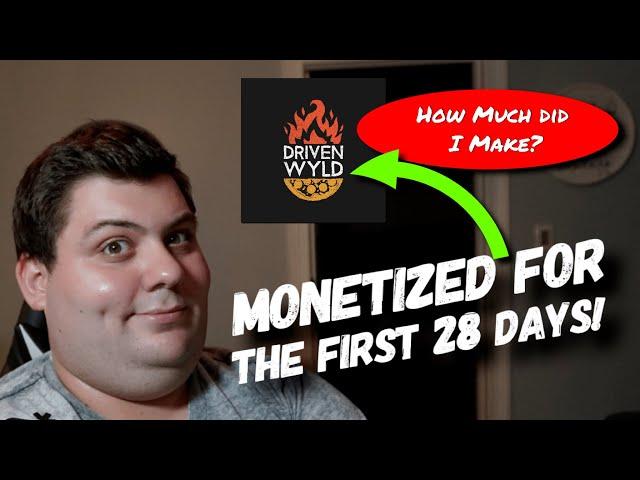 How Much Did Driven Wyld Make in his First Month on YouTube?