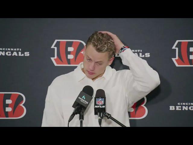 LIVE: Joe Burrow Press Conference - Oct. 13