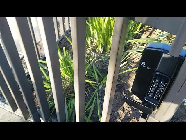 Borg Twin Keypad Mechanical Gate Lock-BL3150GATE (QuickSmart Locksmiths - Sunbury)