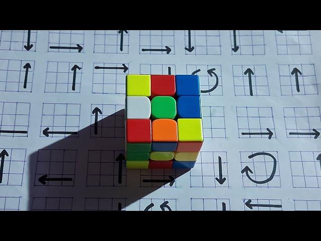 Solving This Rubik's Cube Under 1 MINUTE || CUBE SOLVE LIKE A CUBE MASTER || #viral #shorts