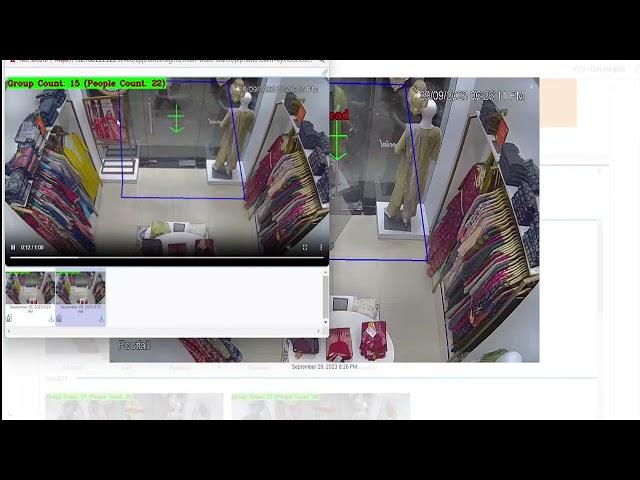 Group Counting Using Computer Vision Based Video Analytics for Retail