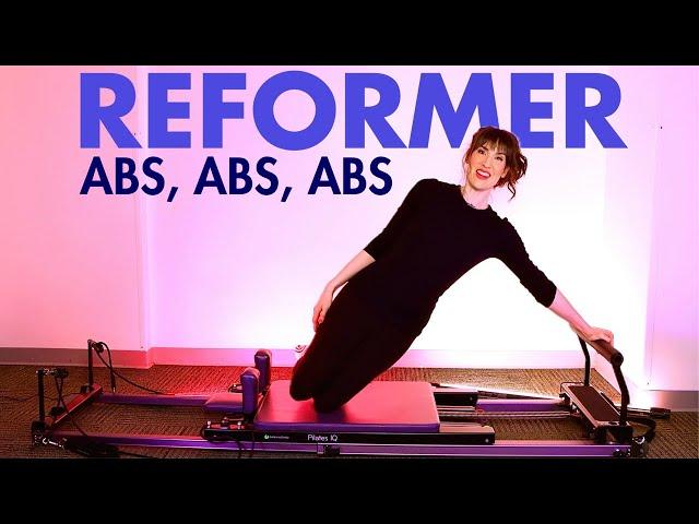 ABS, ABS, ABS: Pilates Reformer Workout for CORE | 25 MIN ️