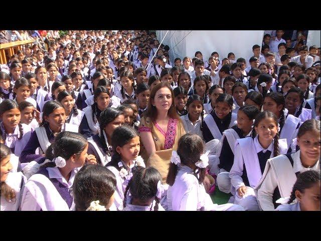 Smt Nita Ambani | Chairperson | Reliance Foundation (Background Footage)