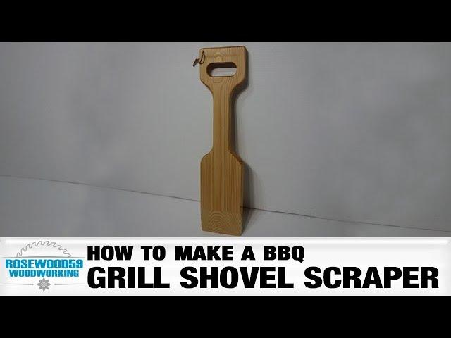 How To Make A BBQ Grill Shovel Scraper