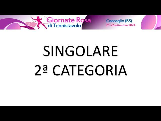 LIVE 2 - Giornata Rosa - 22/09 - T2 - 2 cat.