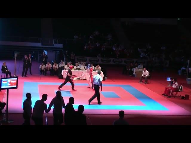 WAKO European Championships Kickboxen Leichtkontakt Stefan Hoppe (GER) vs. Gerald Zimmermann(AUT)