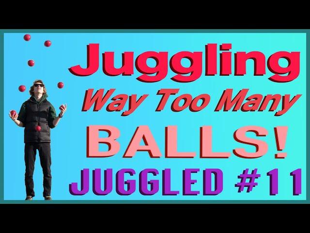 Juggling 8 Balls, Triangles, and more on JUGGLED #11