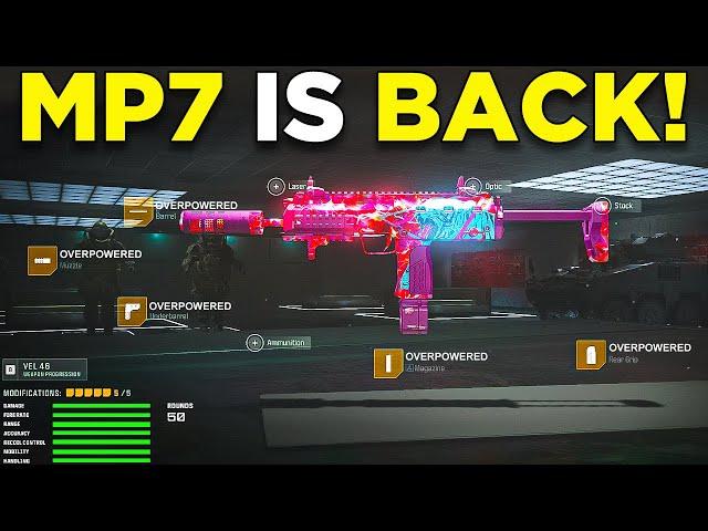 The *NEW* MP7 Loadout is *META* in WARZONE 3!  ( Best VEL 46 Class Setup ) - MW3