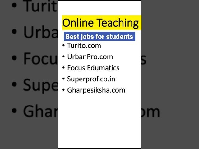 Online teaching legit websites || teach online #makemoneyonline #onlineteaching #teaching #teach