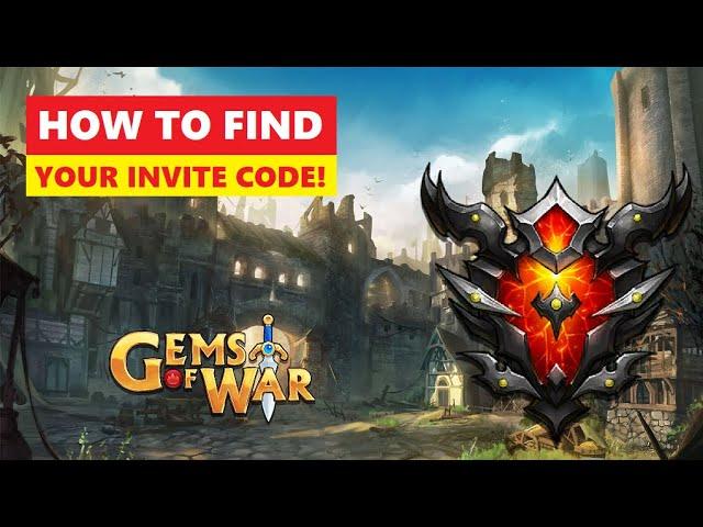 Gems Of War Can't Find Invite Code? Where it is And How to Get It!
