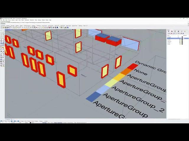 LEED Opt 1 Add Aperture Groups and Shading Schedules