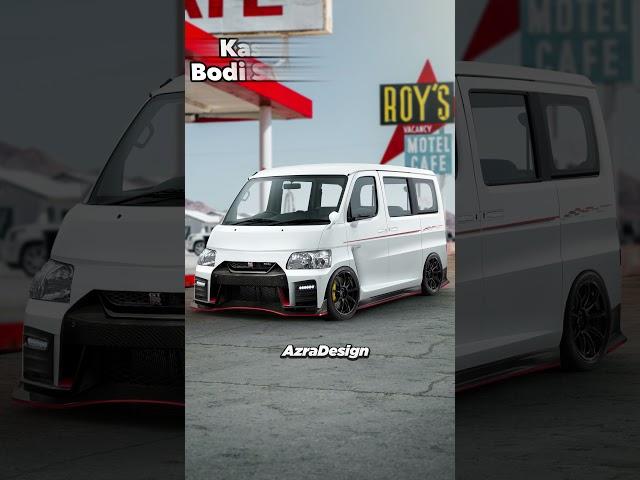 Modif Gran Max Jadi Nissan GTR? Bisa Banget! | Modifikasi Digital | AzraDesign Indonesia