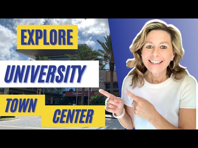 UNIVERSITY TOWN CENTER. Explore UTC in Sarasota and the Neighborhoods that surround it.