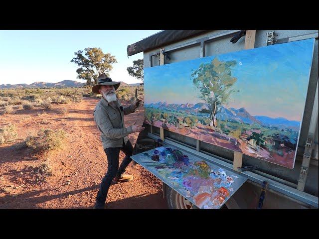 PAINTING the OUTBACK - Mobile Studio Trailer!