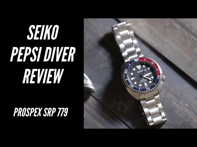 Seiko Prospex SRP779 Review - Pepsi Diver Watch