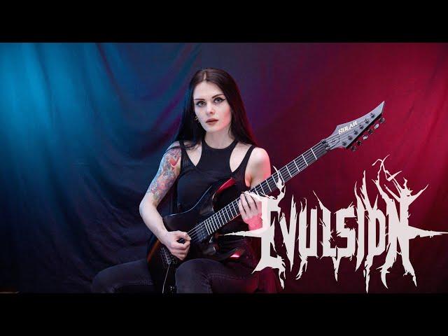 Evulsion - Decimation (guitar playthrough by Elena Verrier)