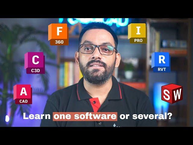 Should you learn one or several CAD software?