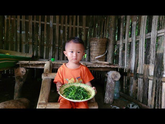 Single mother,17 years old, encountered a terrible storm,luckily mother and child survived,lytieuanh