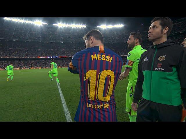 Lionel Messi vs Levante - 2018/19 (Home) 4K (UHD) English Commentary