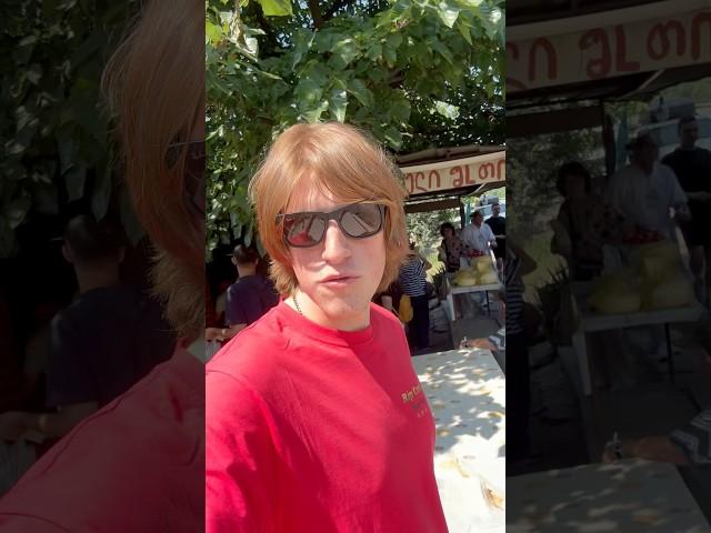 Покупка и дегустация овечьего и козьего сыра в деревне Кахети