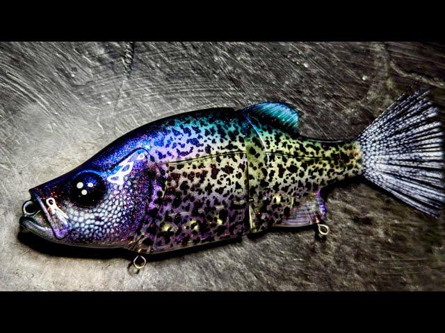 CRAZY CRAPPIE SWIMBAIT gets DESTROYED by BIG FISH!!