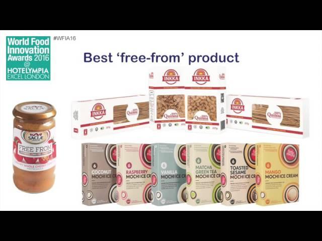 World Food Innovation Awards – best new 'free-from' product