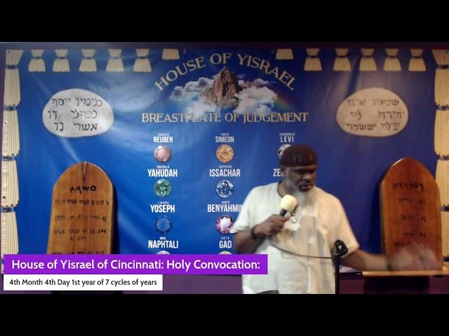 The House of Yisrael of Cincinnati: Current Events and Early teachings and Evening Teachings