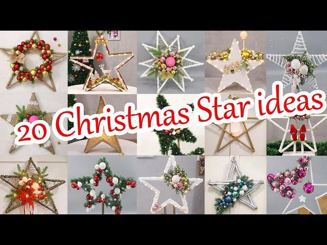 20 Easy DIY Christmas star decorations Ideas at Home 2024