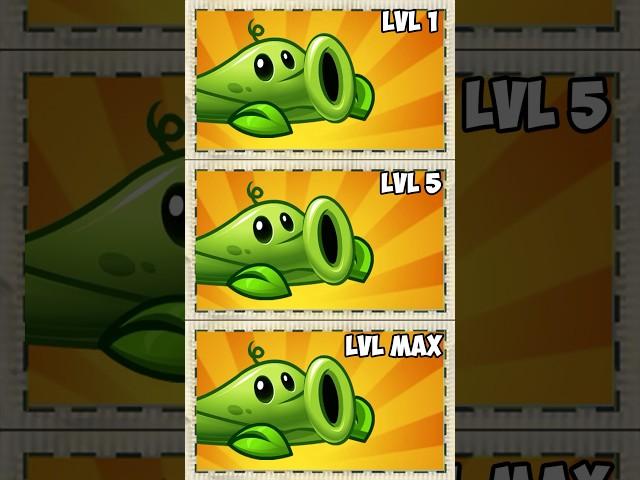 Pvz 2 Plantfood Abilities - Pea Vine Level 1, 5, Max vs 6 Sun Gravestones - Plants vs Zombies 2