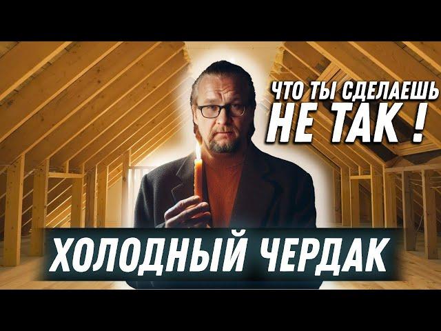 Холодный Чердак. Основные ошибки всех строителей и проектировщиков