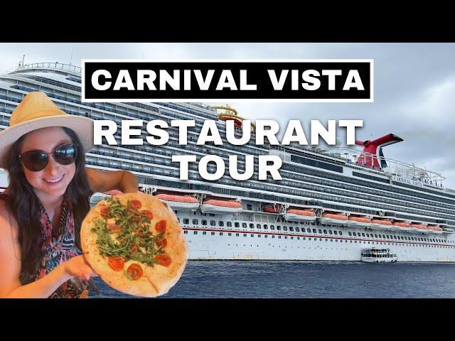 Carnival Cruise Food Tour: Free and Specialty Restaurants for Cruisers on Carnival Vista