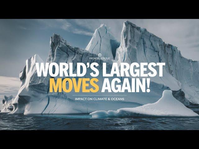 "World's Largest Iceberg A23a Moves Again: What It Means for Climate Change & Ocean Currents"