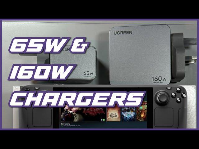 UGREEN Nexode Pro 65W & 160W Charger Review for Steam Deck and other handhelds