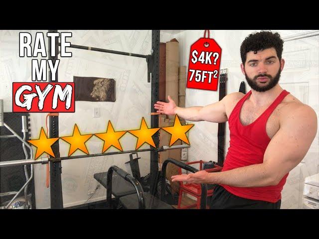 Rate My $4,000 HOME GYM! Tour + Tips for Beginners (w/ Links)