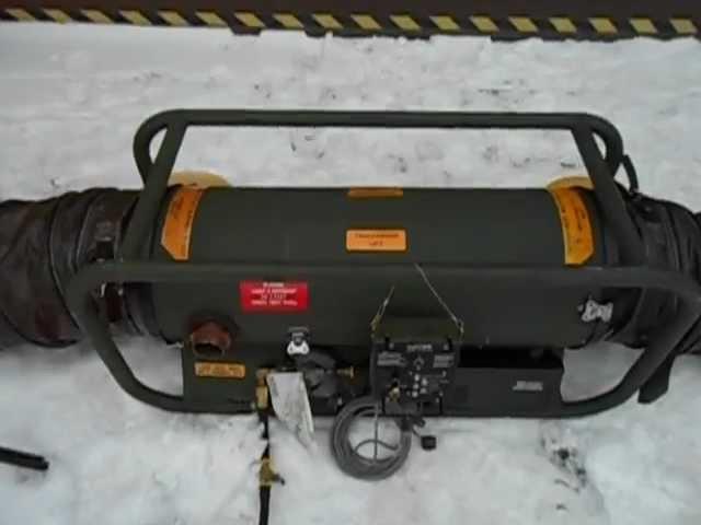 Military Tent Heater Hunter Space Heater Convective 35 ( SHC 35 ) Base-X HDT Global