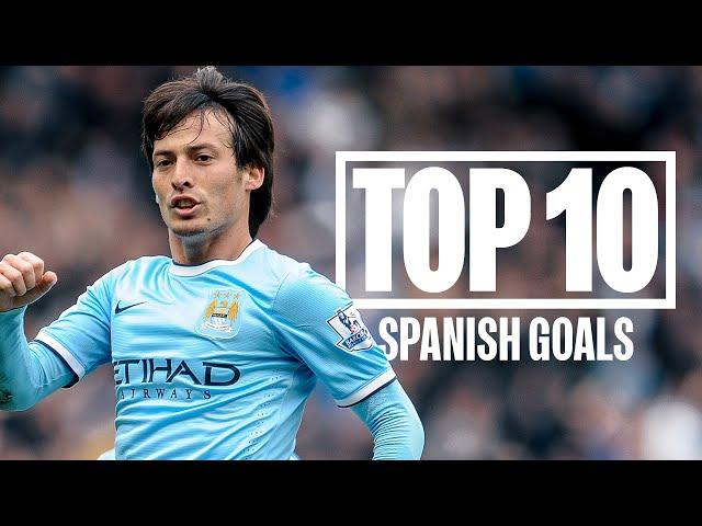 TOP 10 SPANISH GOALS | The best strikes by City's Spain players past and present