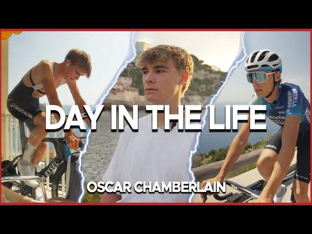 DAY IN THE LIFE OF A PROFESSIONAL CYCLIST ft. Oscar Chamberlain