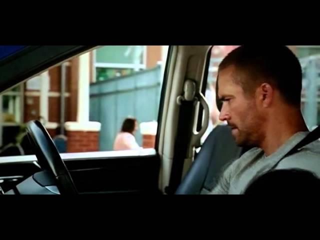 Paul Walker School driver scene: "We made it! Buddy where is the door button;"