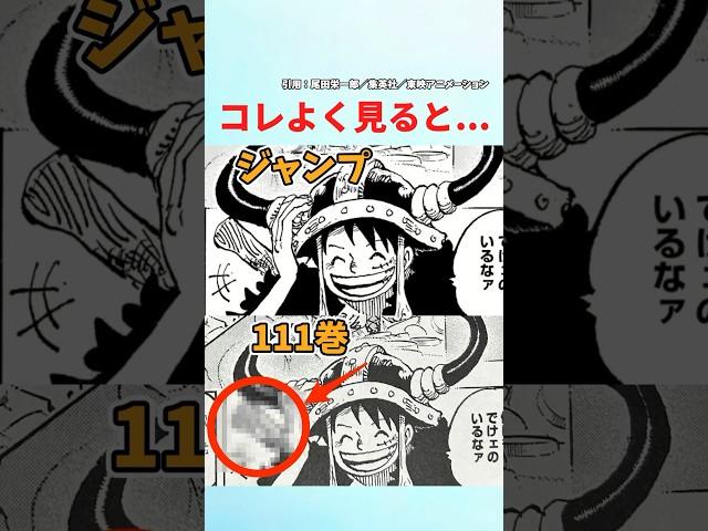 【111巻】コレよく見ると...【ワンピース】#ワンピース #ワンピースの反応集まとめ