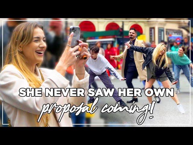 The Girlfriend NEVER Guessed | Even When Her Boyfriend JOINED the Flashmob