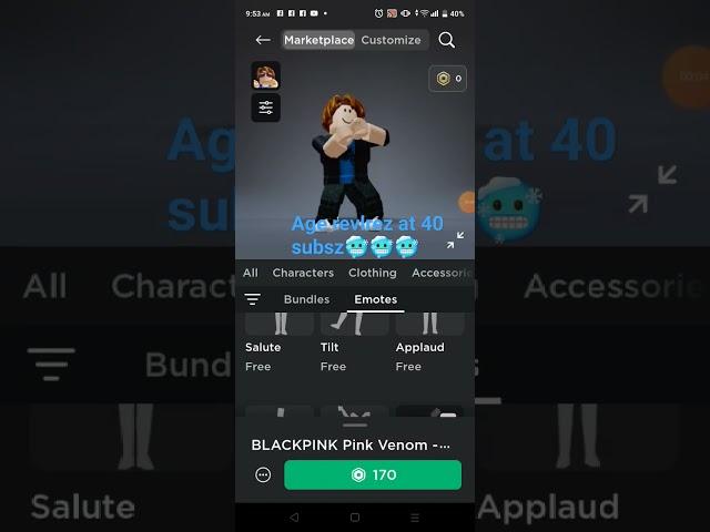 Don't steal my video without credit: 40 next? #roblox #dancingbacons #baconsquad