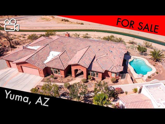 Inside a LUXURY HOME in Yuma's Adobe Ridge with Panoramic Farm & Mountain Views!