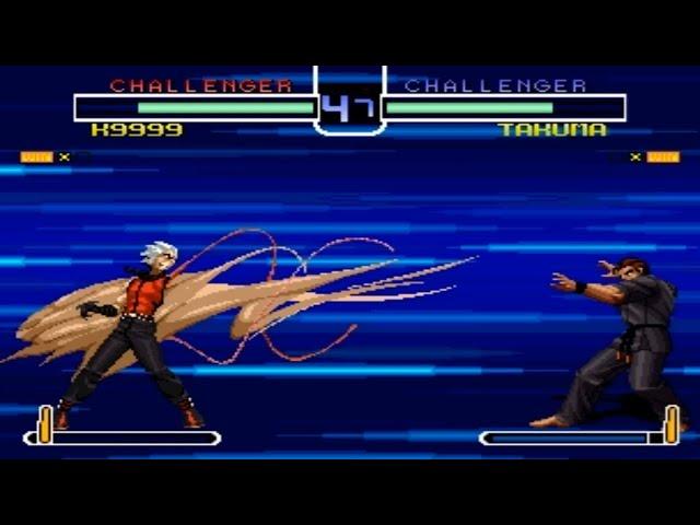 [TAS] K9999 VS Takuma (KoF 2002 MP2)