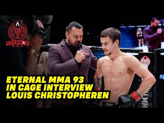 Eternal MMA 93: In Cage Interview: Louis Christophersen