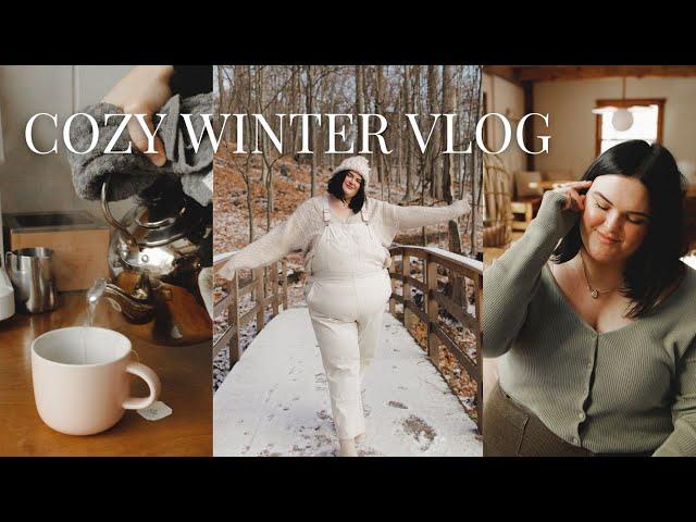 Cozy Vlog: Staying at The Barnhouse in Upstate NY | everyday light makeup routine | Welcoming Winter