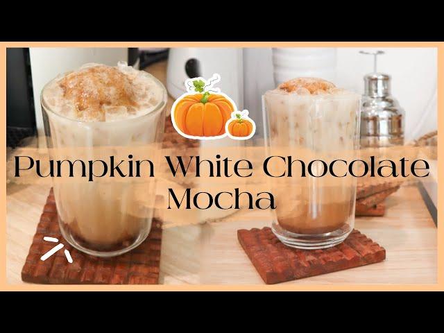 Pumpkin Spice White Chocolate Mocha Recipe | Nespresso Recipes