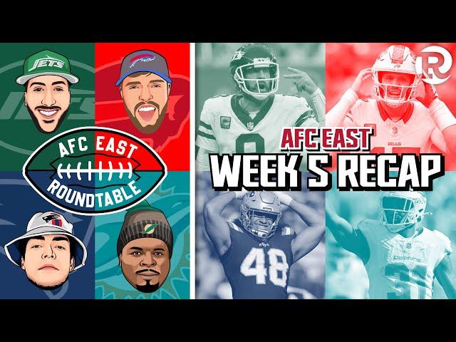 AFC East Roundtable | NFL Week 5 Recap