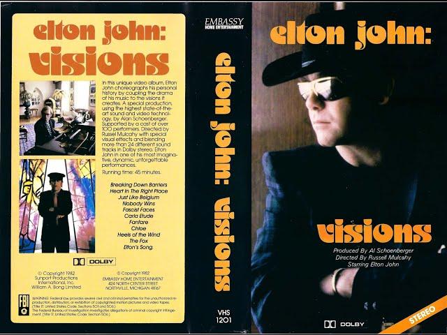 Elton John - Visions (video album for "The Fox") Complete video 1982